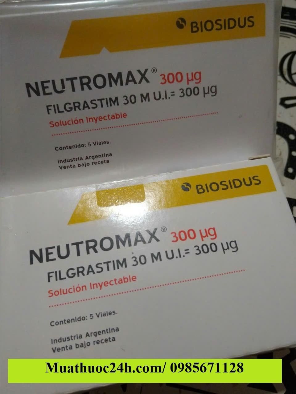 Thuốc Neutromax 300mcg Filgrastim giá bao nhiêu mua ở đâu