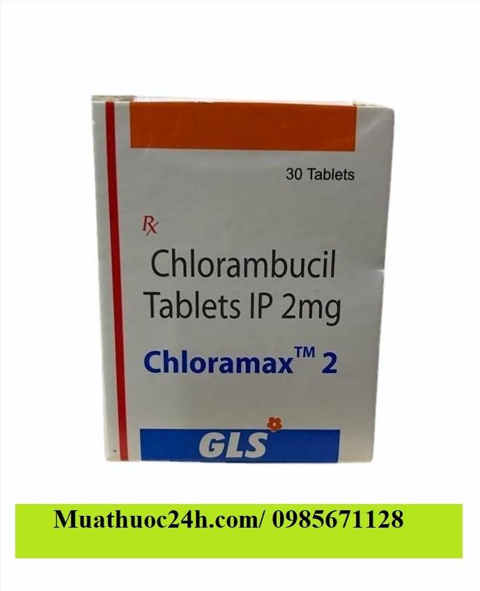 Thuốc Chloramax 2mg Chlorambucil giá bao nhiêu mua ở đâu?