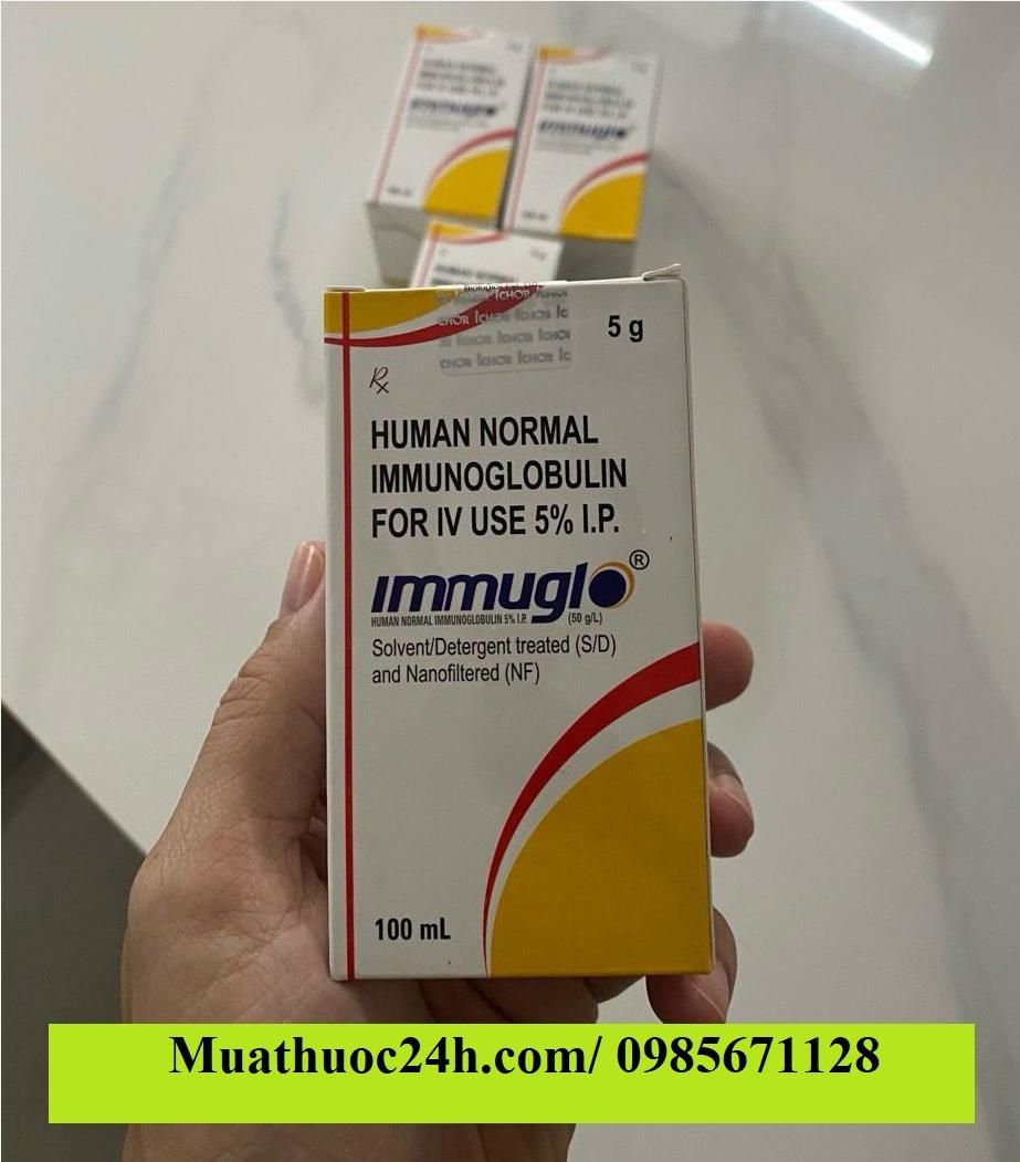 Thuốc Immuglo Human Normal Immunoglobulin giá bao nhiêu mua ở đâu?