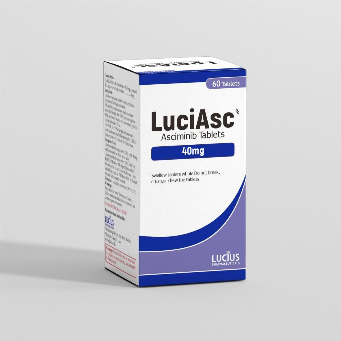 Thuốc LuciAsc Asciminib 40mg giá bao nhiêu mua ở đâu?