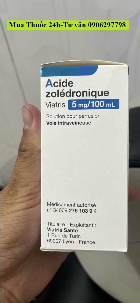 Thuốc Acid Zoledronic Viatris giá bao nhiêu mua ở đâu?