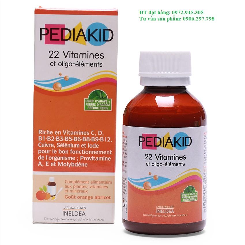 Phân phối Pediakid 22 vitamin và khoáng chất