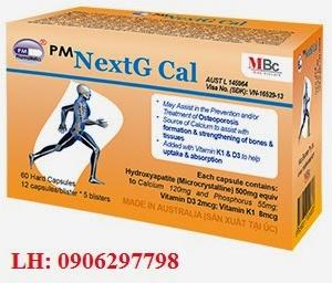 Thuốc bổ sung canxi NextG Cal