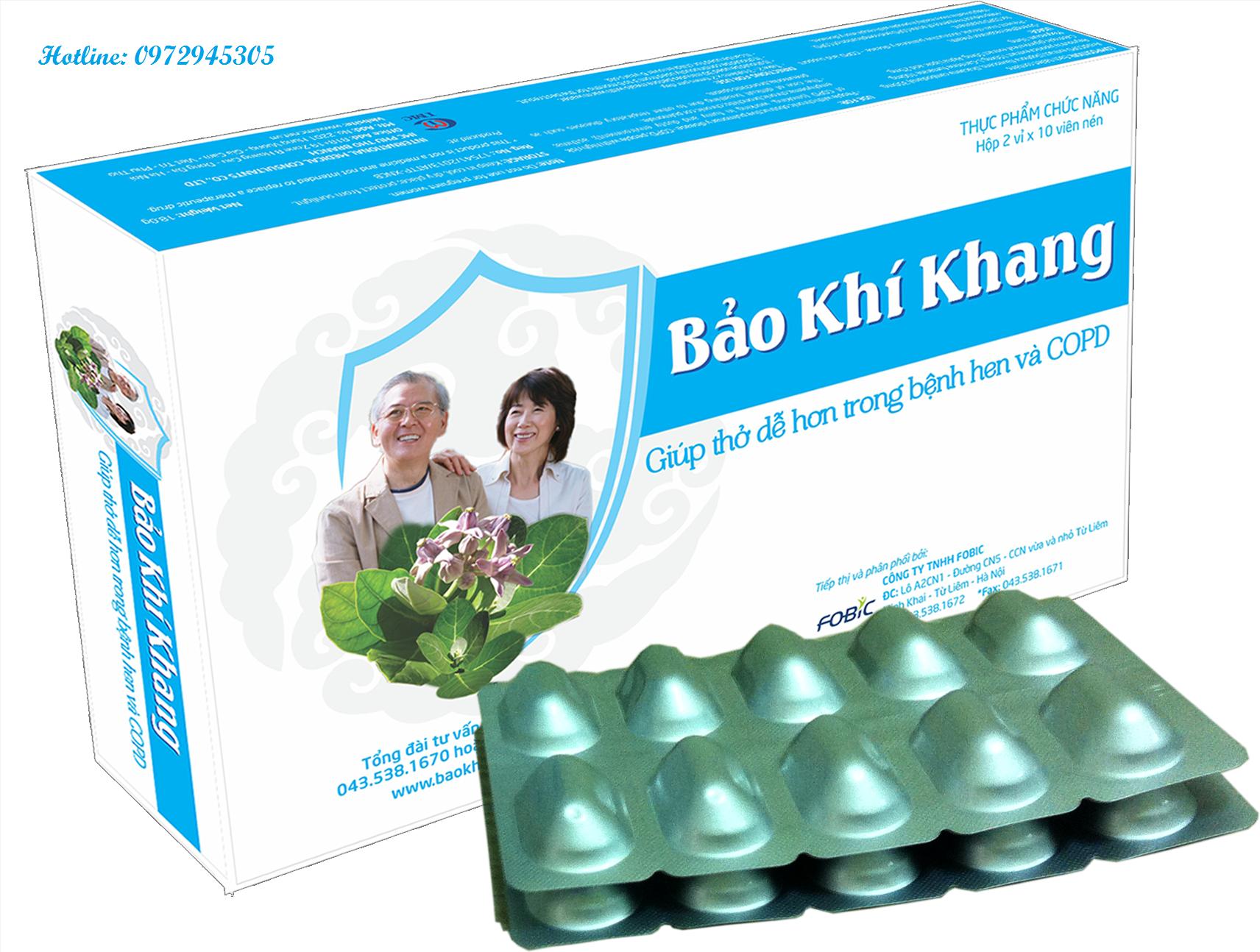 Thuốc Bảo Khí Khang mua ở đâu, giá bao nhiêu?