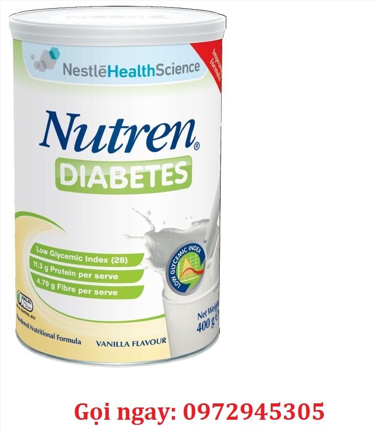 Sữa Nutren Diabetes cho bệnh nhân tiểu đường mua ở đâu?