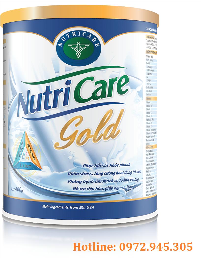 Sữa Nutricare gold mua ở đâu, giá bao nhiêu?