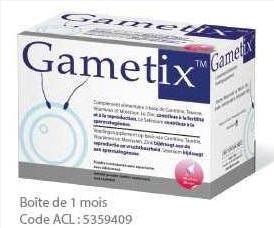 Sản phẩm hỗ trợ Vô sinh, hiếm muộn nam Gametix M mua ở đâu?
