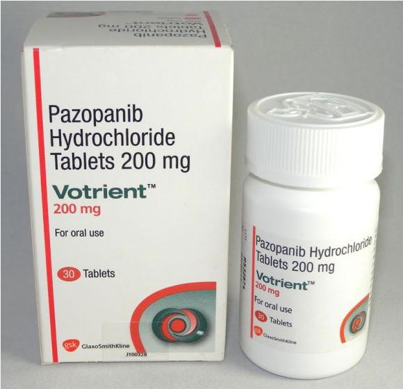 Thuốc Votrient (Pazopanib) mua ở đâu giá bao nhiêu?