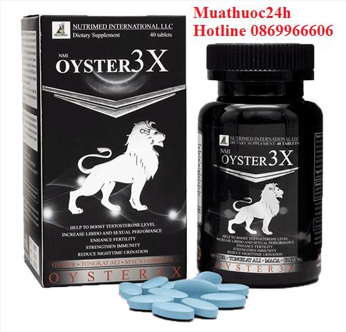 Oyster 3X mua ở đâu, giá bao nhiêu, thuốc Oyster 3X?