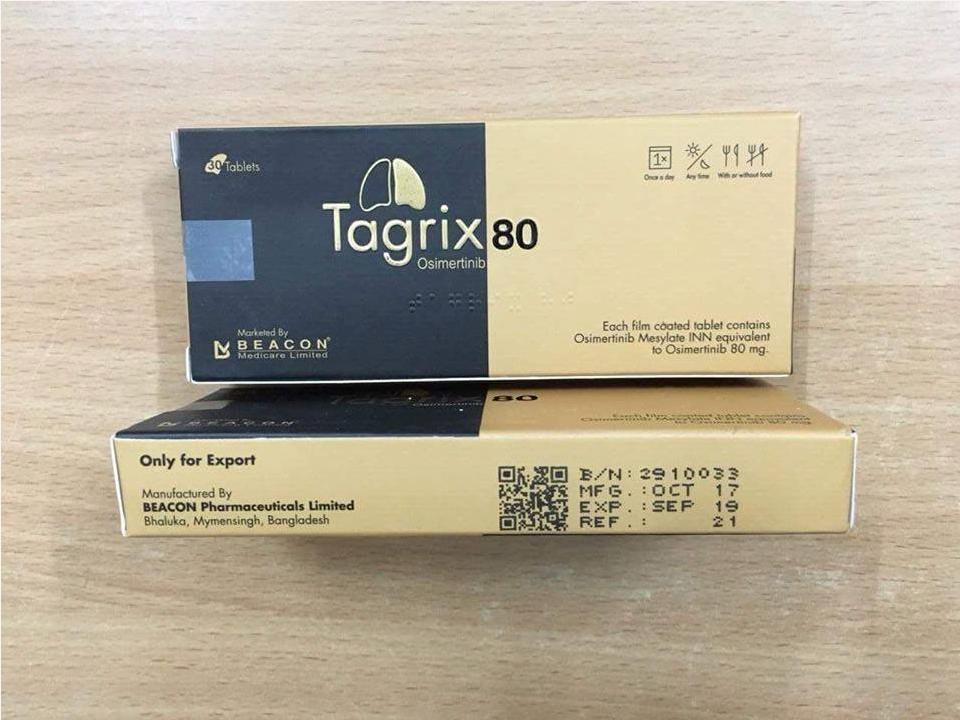 Thuốc Tagrix 80 cách kiểm tra thuốc thật,  giá thuốc Tagrix