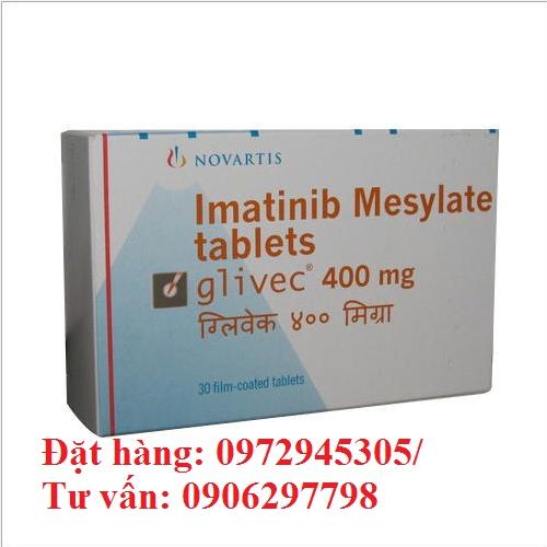 Thuốc Glivec 100mg 400mg Imatinib giá bao nhiêu mua ở đâu?