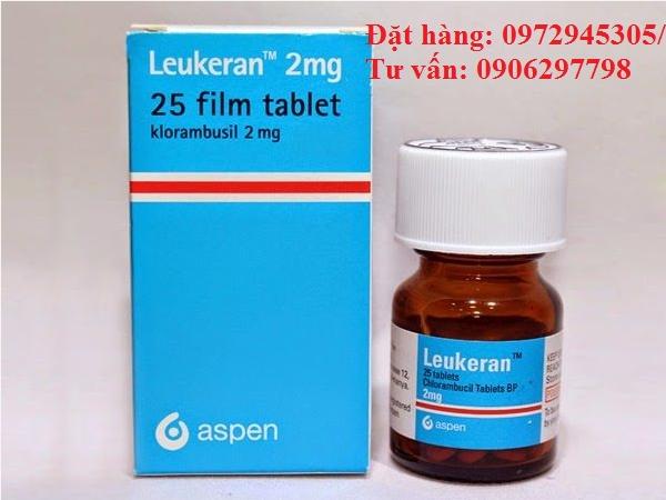 Thuốc Leukeran Chlorambucil 2mg giá bao nhiêu mua ở đâu điều trị bệnh gì?