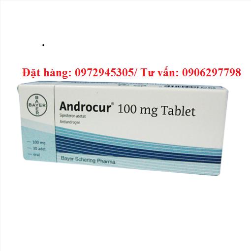 Thuốc Androcur Cyproterone 50mg 100mg giá bao nhiêu mua ở đâu?