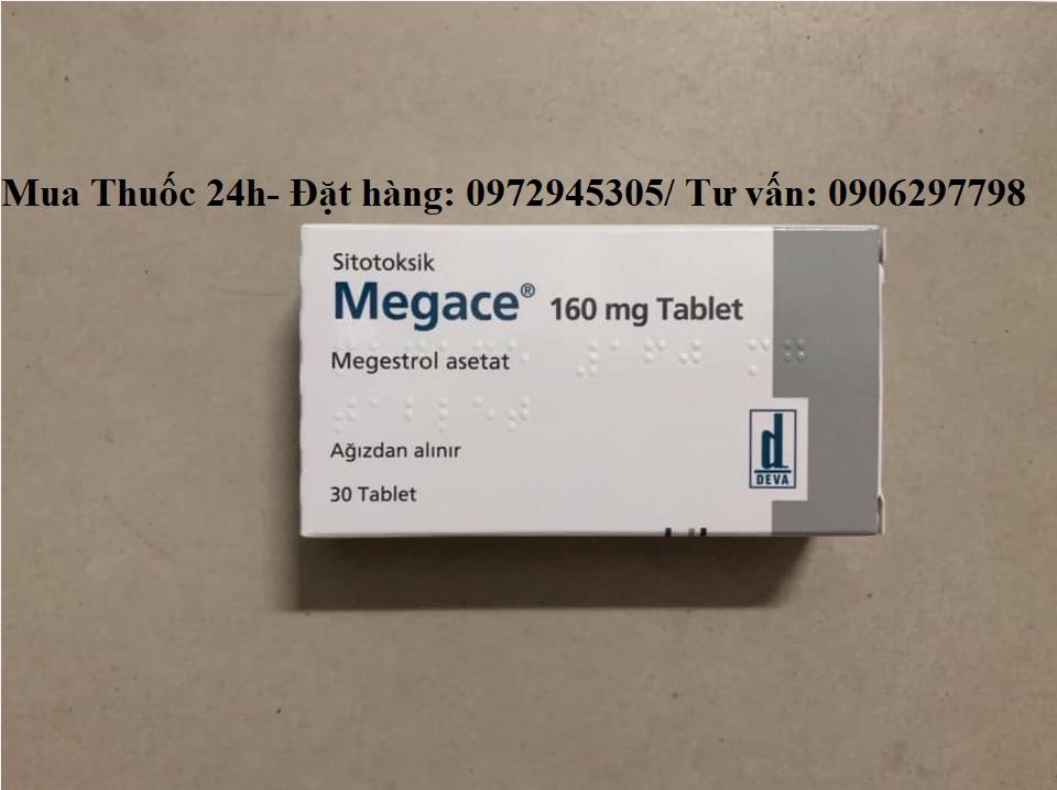 Thuốc Megace Megestrol acetate giá bao nhiêu mua ở đâu?
