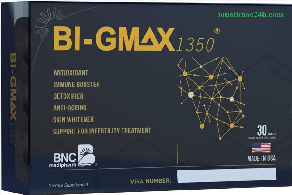 Thuốc Bi Gmax 1350 mua ở đâu, Viên uống Bi Gmax hỗ trợ điều trị ung thư