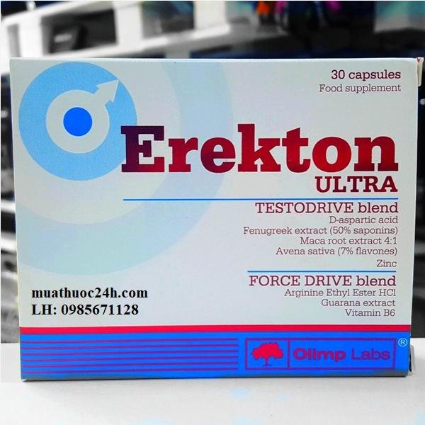 Thuốc Erekton Ultra Mua Ở Đâu, Giá Bao Nhiêu, Có Tốt Không