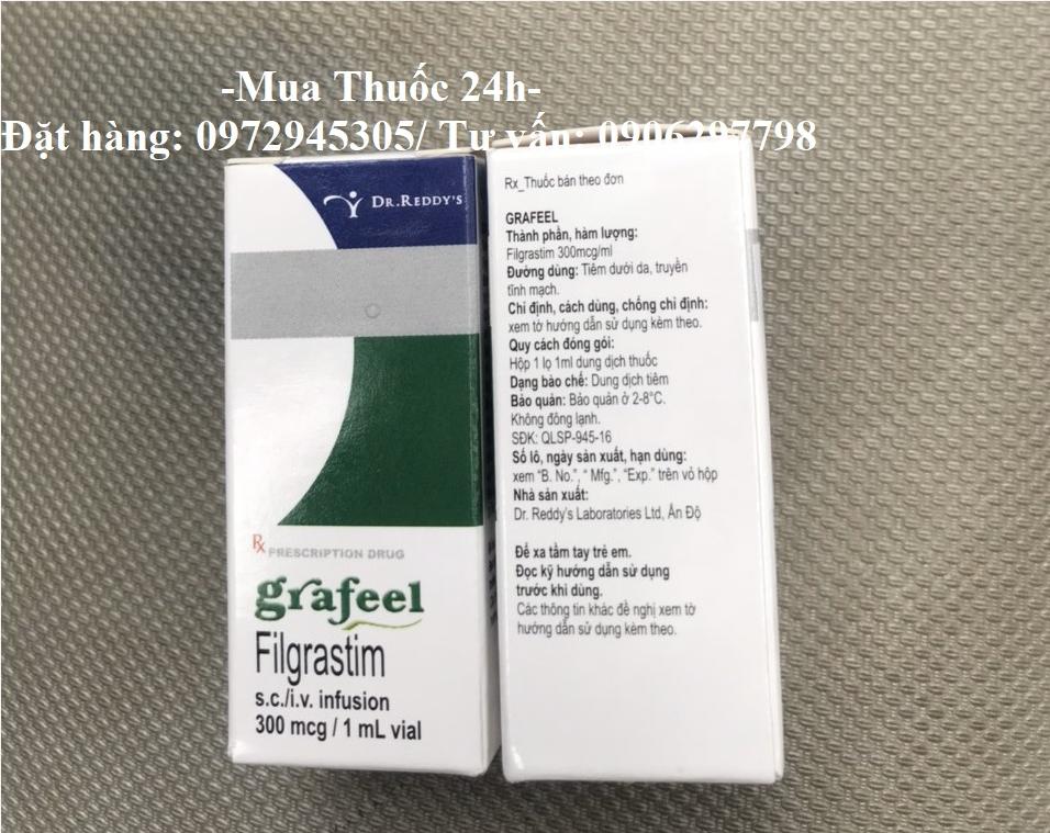 Thuốc Grafeel Filgrastim giá bao nhiêu mua ở đâu?