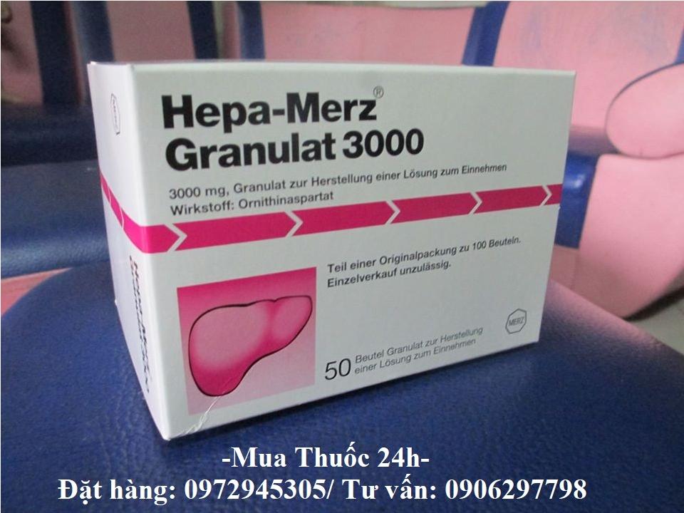 Thuốc Hepa merz granulat 600mg giá bao nhiêu mua ở đâu?