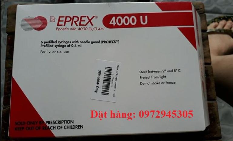 Thuốc Eprex 2000UI 4000UI giá bao nhiêu mua ở đâu