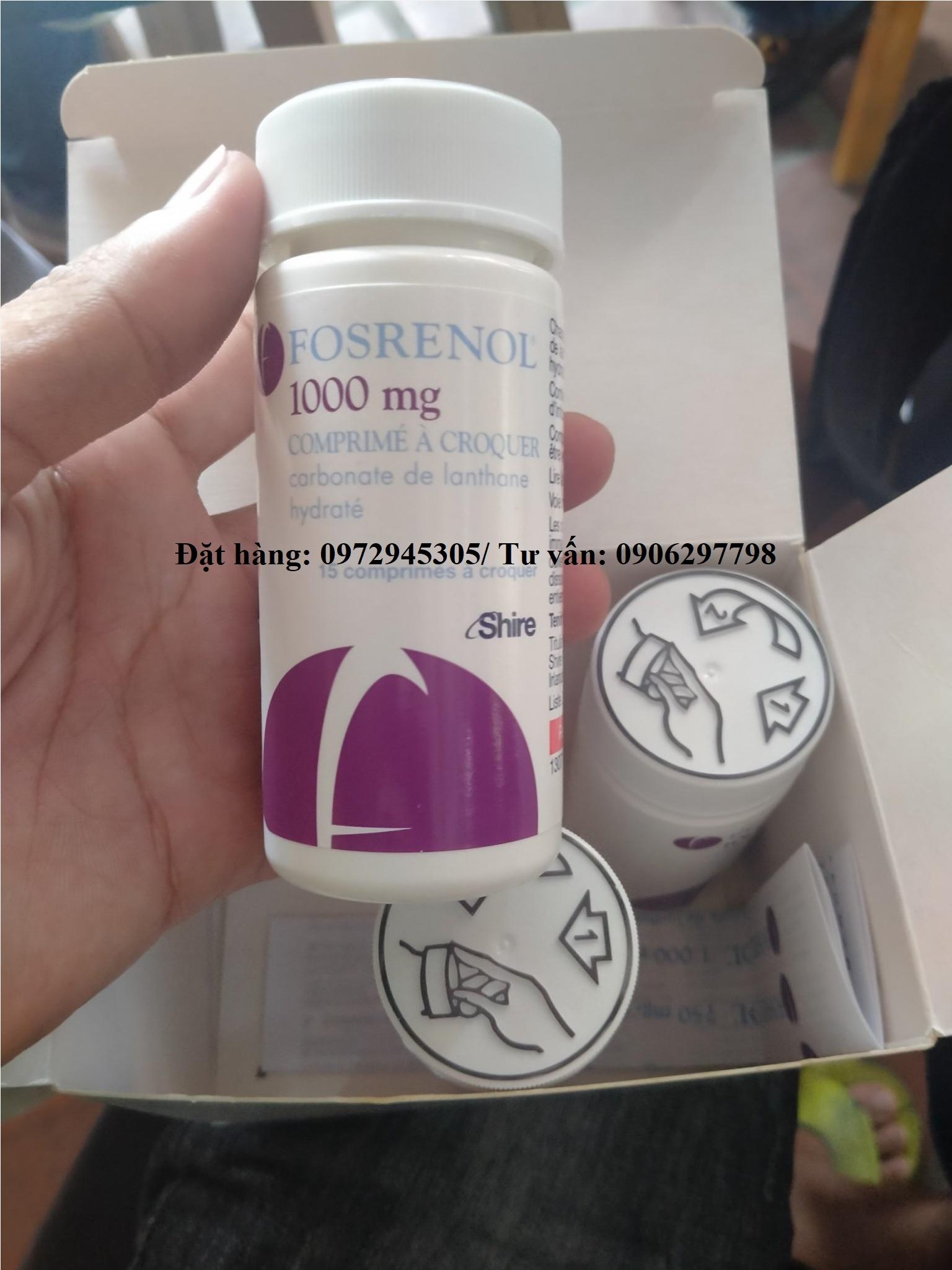 Thuốc Fosrenol Lanthane 100mg giá bao nhiêu mua ở đâu