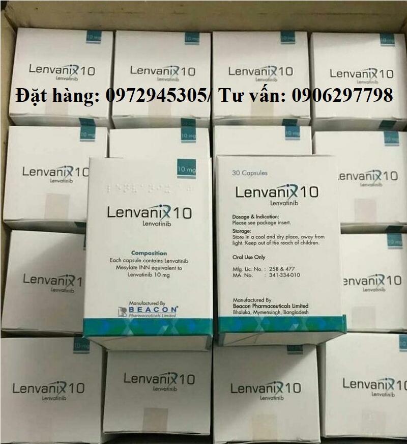 Thuốc Lenvanix 4 mg mua ở đâu, giá bao nhiêu?
