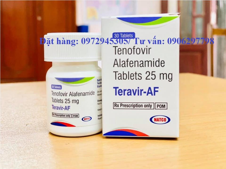 ​Thuốc Teravir AF 25mg giá bao nhiêu mua ở đâu?