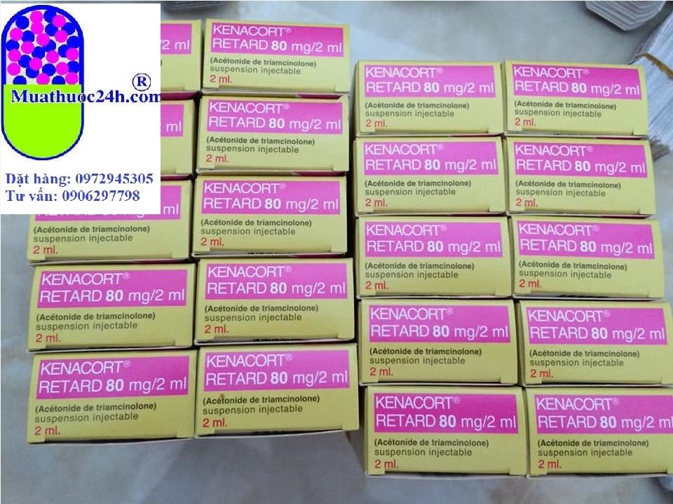 Thuốc Kenacort Retard 40mg giá bao nhiêu mua ở đâu?