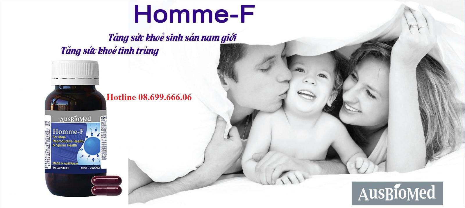 Thuốc AusBioMed Homme- F giá bao nhiêu, thuốc Homme mua ở đâu?