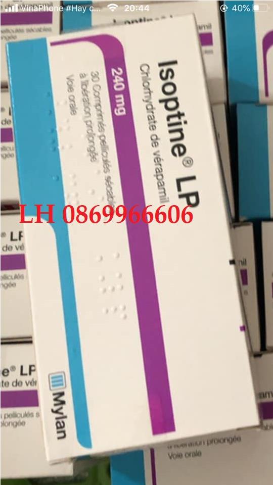 Thuốc Isoptine LP giá bao nhiêu mua ở đâu?