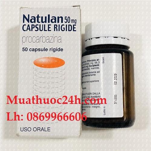 Thuốc Natulan Procarbazine giá bao nhiêu mua ở đâu?