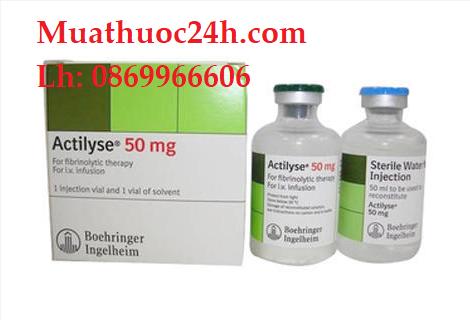 Thuốc Actilyse 50mg giá bao nhiêu mua ở đâu?