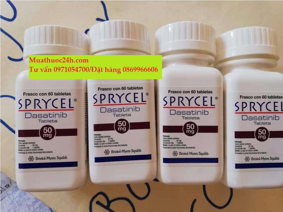 Thuốc Sprycel Dasatinib giá bao nhiêu mua ở đâu?