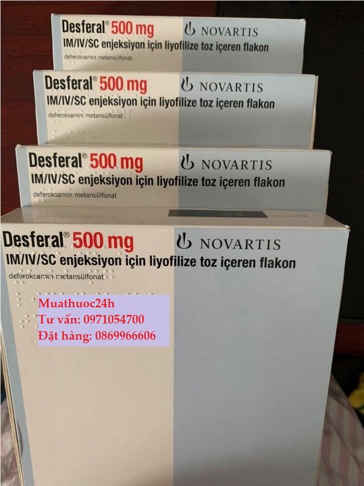 Thuốc Desferal Deferoxamine giá bao nhiêu mua ở đâu?