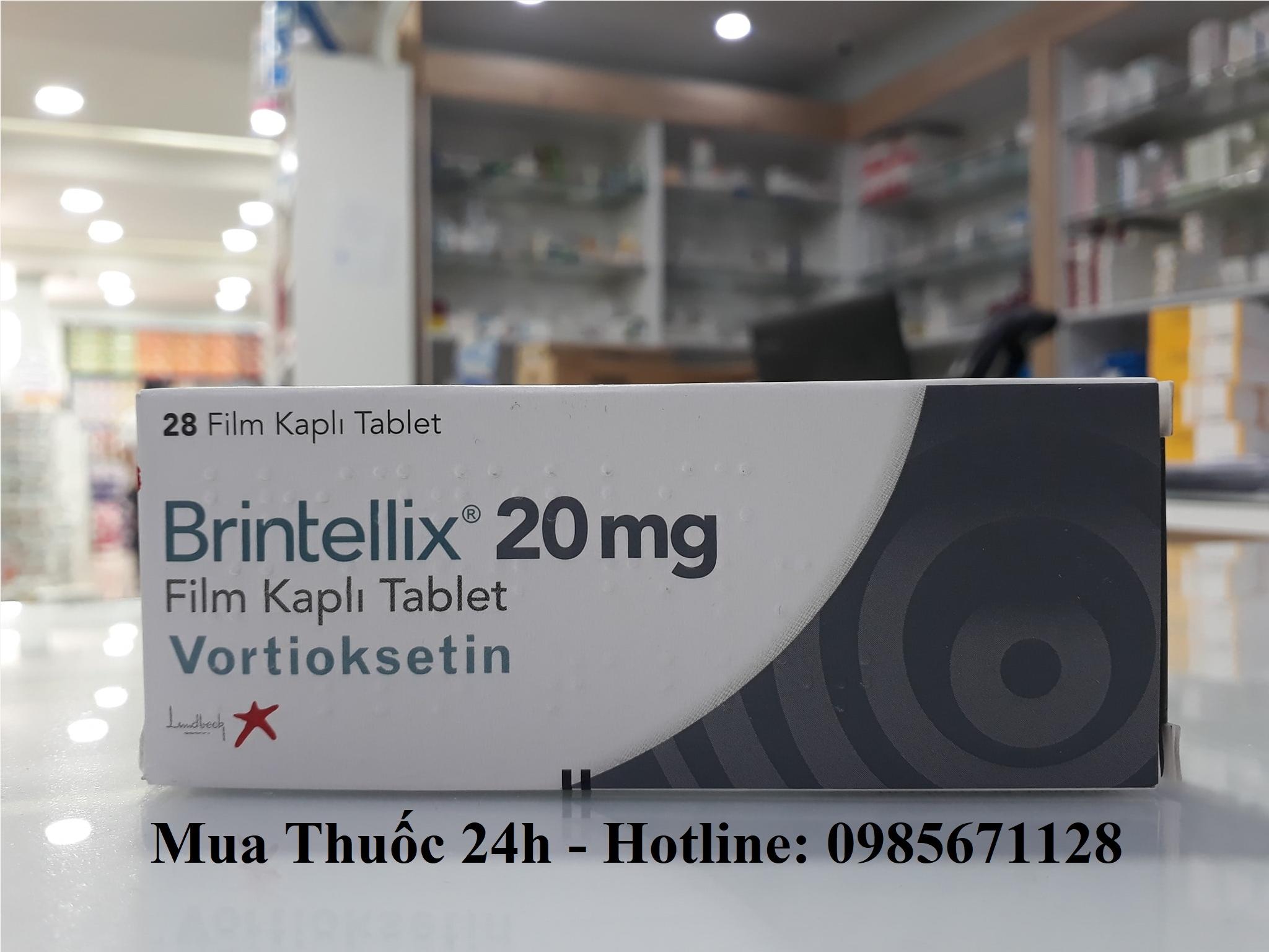 Thuốc Brintellix 20mg Vortioxetine giá bao nhiêu, mua ở đâu