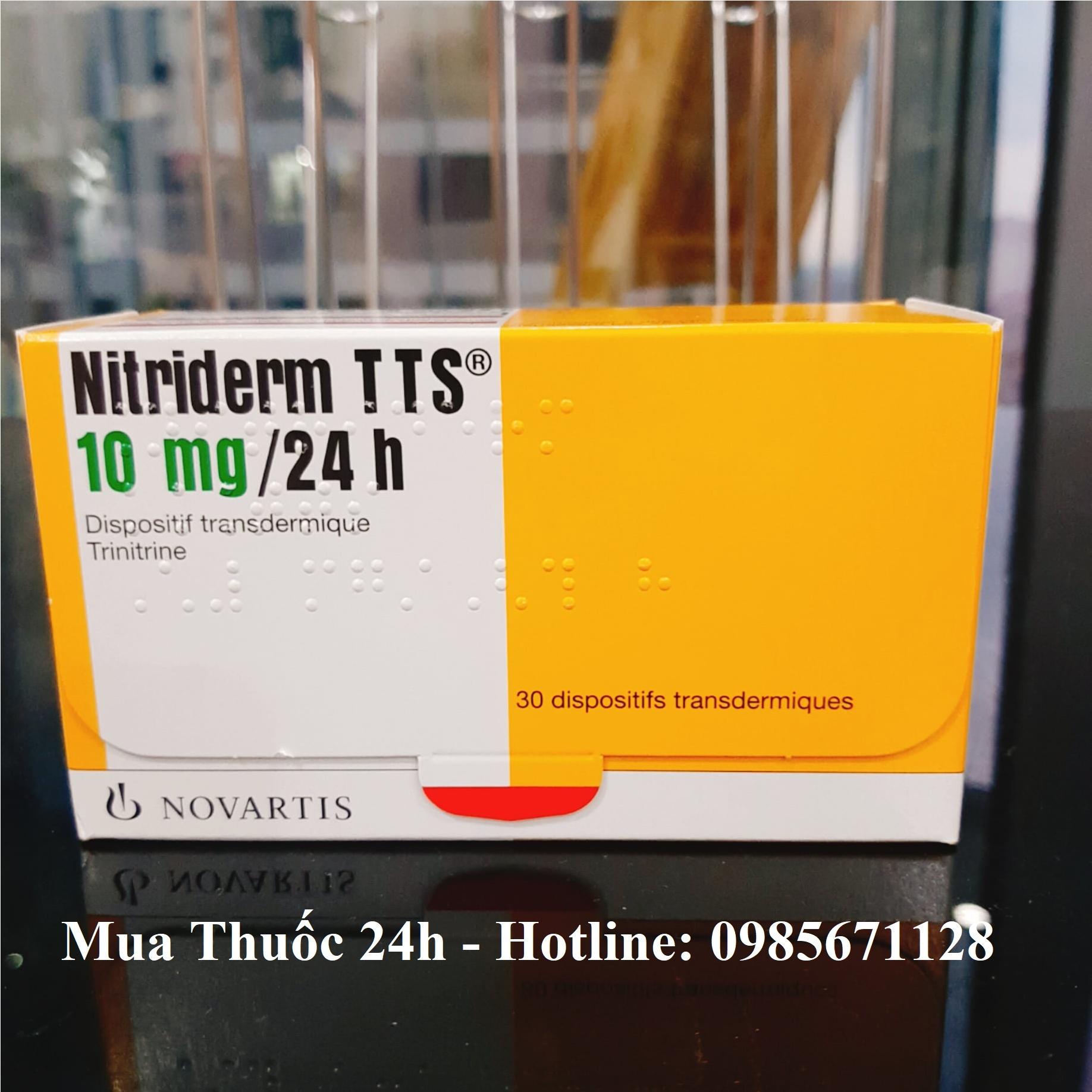 Thuốc Nitriderm TTS 10mg giá bao nhiêu mua ở đâu