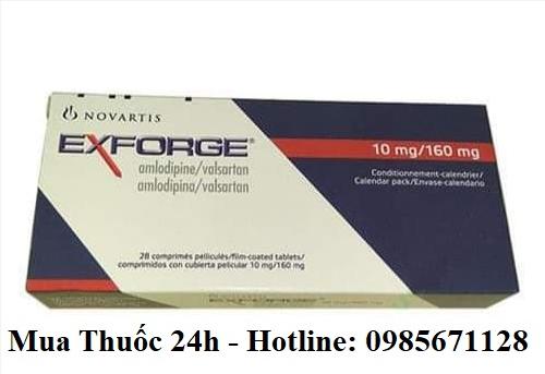 Thuốc Exforge 10mg/160mg giá bao nhiêu mua ở đâu