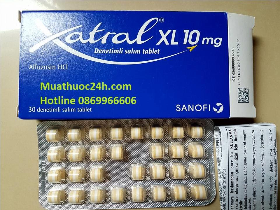 Thuốc Xatral XL giá bao nhiêu mua ở đâu?