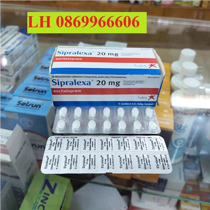 Thuốc Sipralexa Escitalopram giá bao nhiêu mua ở đâu?