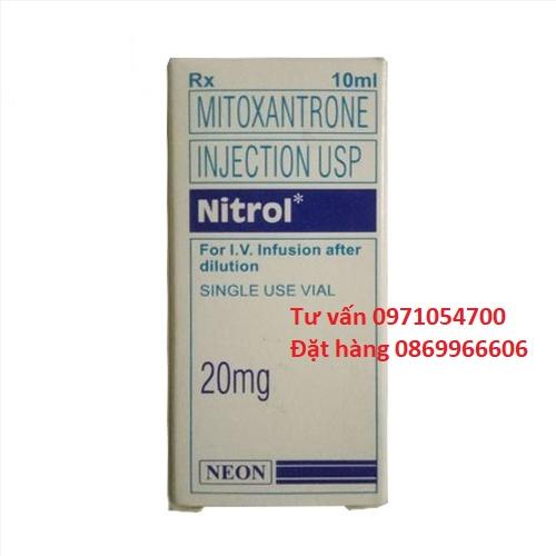 Thuốc Nitrol Mitoxantrone giá bao nhiêu mua ở đâu?