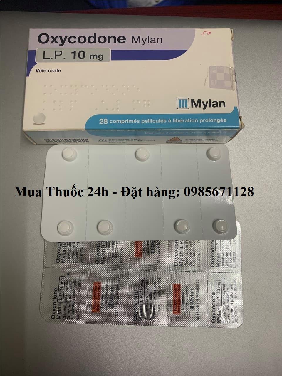 Thuốc Oxycodone 10mg OxyContin giá bao nhiêu mua ở đâu