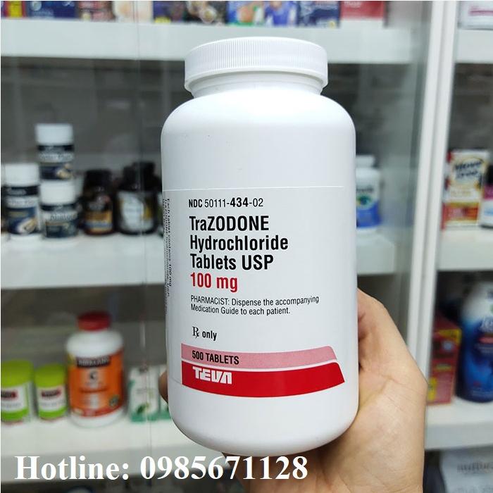 Thuốc Trazodone 100mg Hydrochloride giá bao nhiêu mua ở đâu