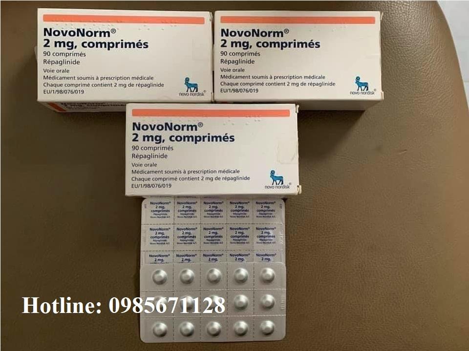Thuốc NovoNorm 2mg Repaglinide giá bao nhiêu mua ở đâu