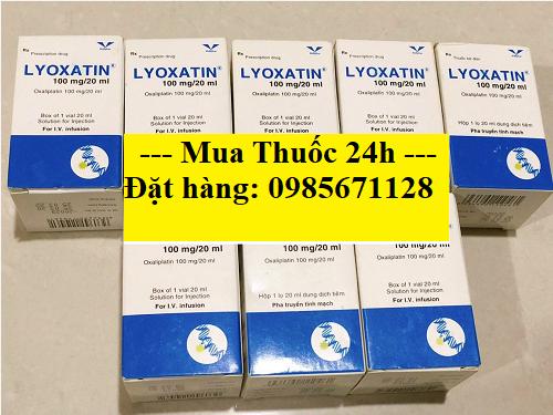 Thuốc Lyoxatin 100mg/20ml Oxaliplatin giá bao nhiêu mua ở đâu