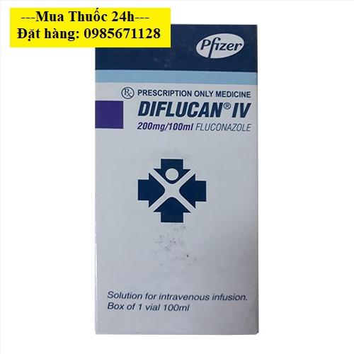 Thuốc Diflucan IV 200mg/100ml Fluconazole giá bao nhiêu mua ở đâu