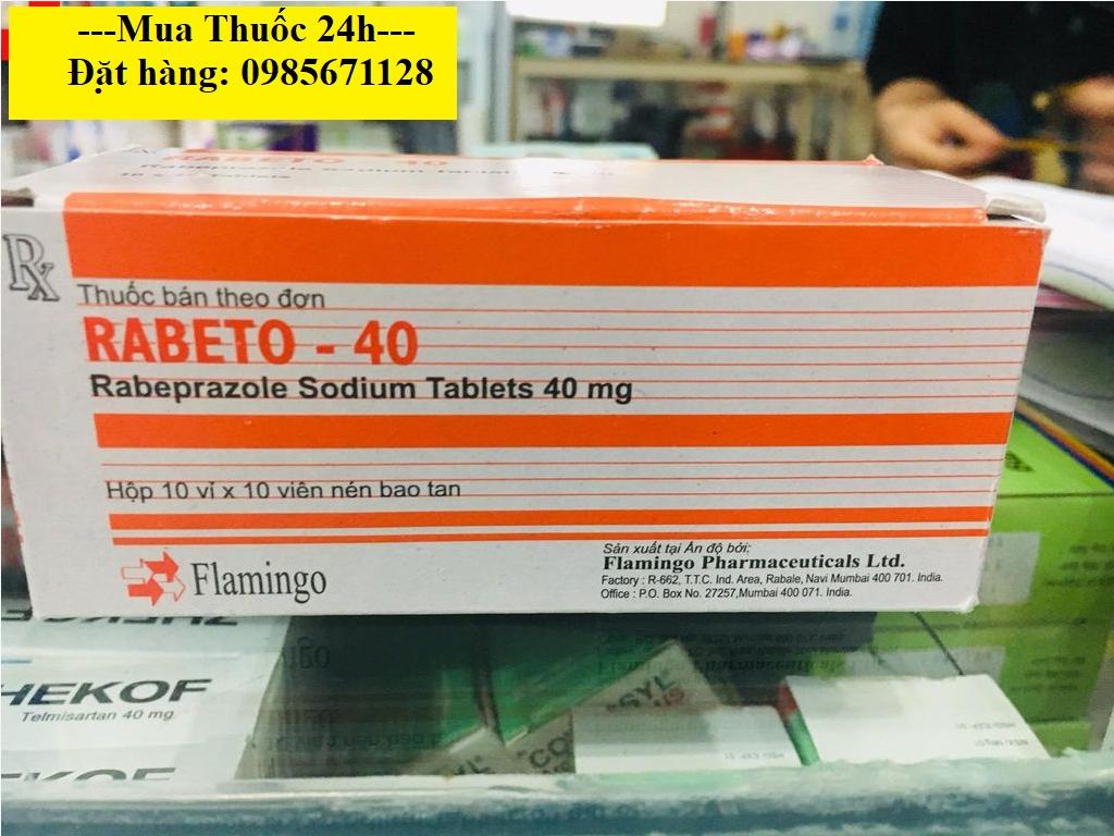 Thuốc Rabeto 40mg Rabeprazol giá bao nhiêu mua ở đâu