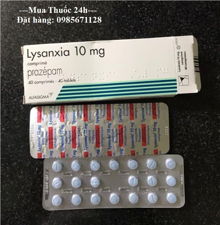 Thuốc Lysanxia 10mg Prazepam giá bao nhiêu mua ở đâu