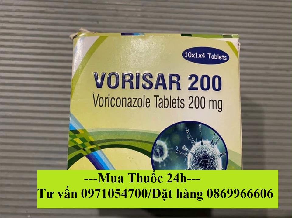 Thuốc Vorisar 200 (Voriconazole) giá bao nhiêu mua ở đâu?