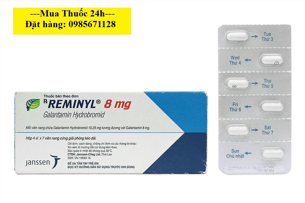 Thuốc Reminyl 8mg Galantamin giá bao nhiêu mua ở đâu