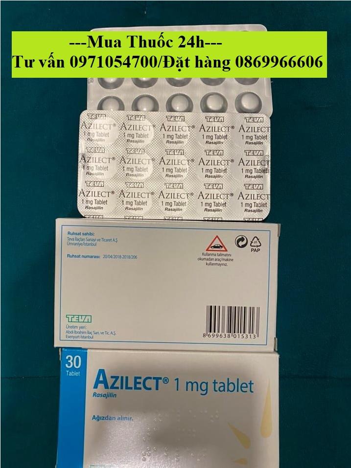 Thuốc Azilect 1mg (Sasagiline) giá bao nhiêu mua ở đâu?