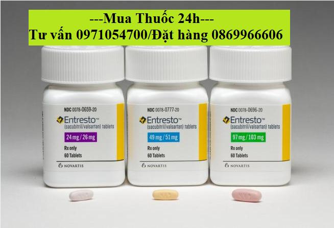 Thuốc Entresto (Sacubitril /Valsartan) giá bao nhiêu mua ở đâu?